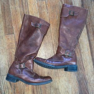 Rieker brown tall boots
